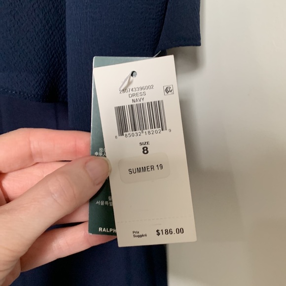 Ralph Lauren Navy Dress - Picture 5 of 7